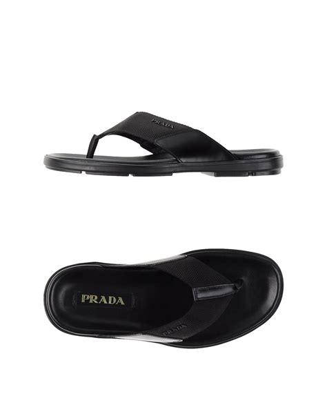 prada beach thong sandal|sandal prada original.